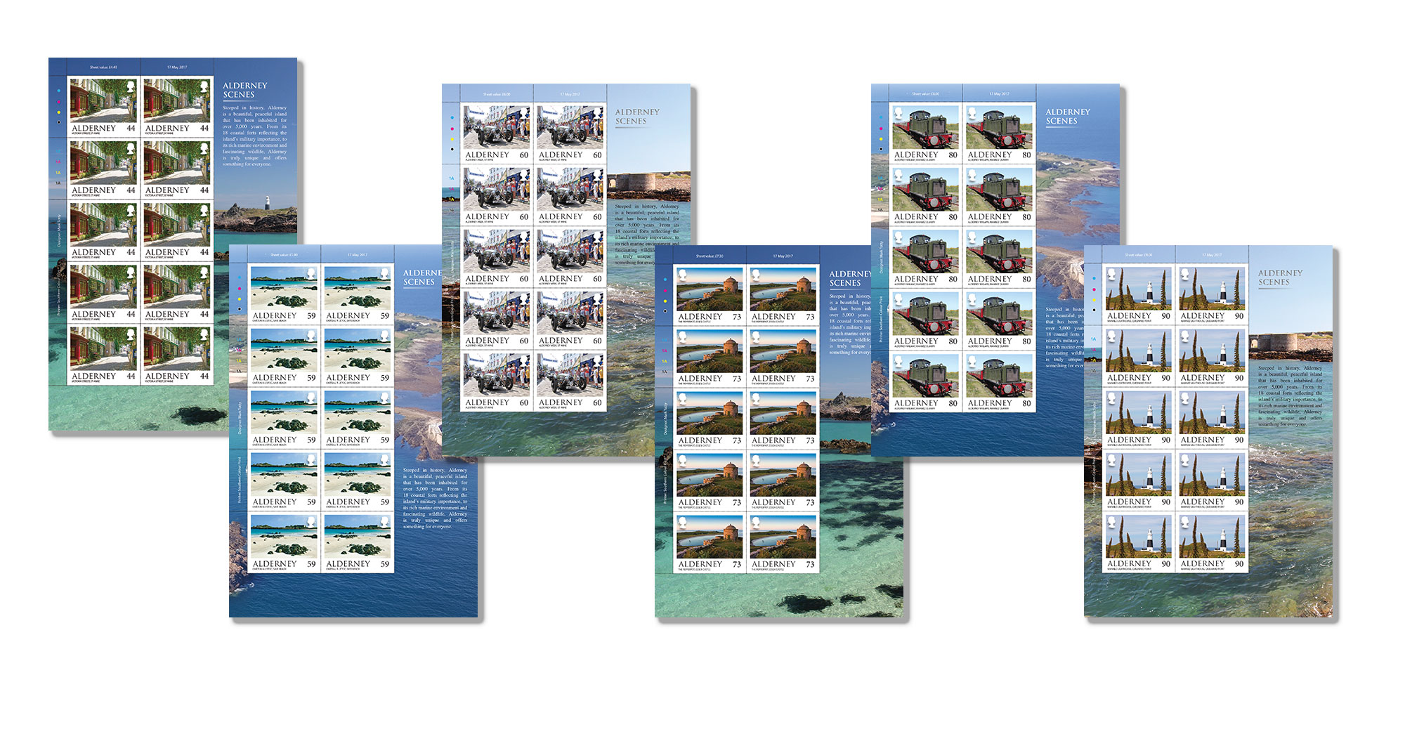 Sheets of 10